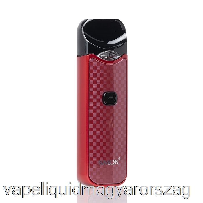 Smok Nord 15w Pod Kit Piros Szénszálas Vape Toll